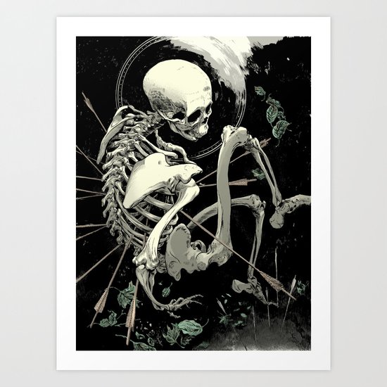 Caetera fumus Art Print
