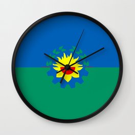 flag of Buenos Aires (Province) Wall Clock
