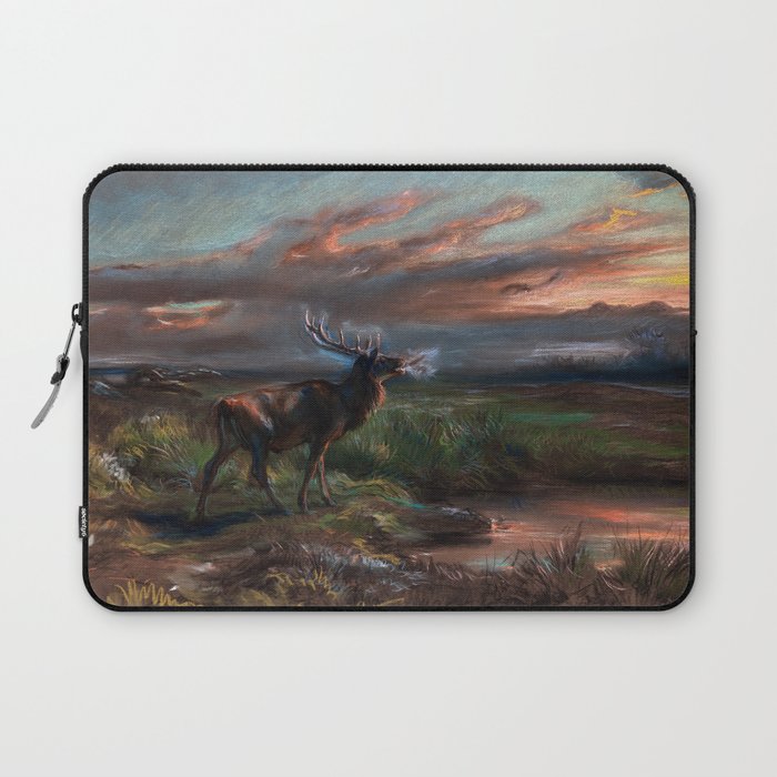 The Call of the Stag, 1890 by Rosa Bonheur Laptop Sleeve