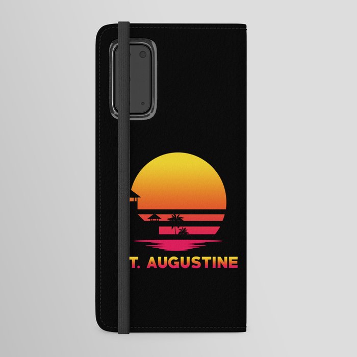 St. Augustine Retro Souvenir Android Wallet Case
