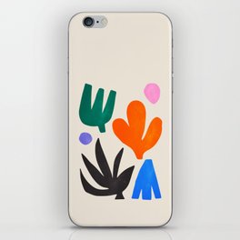 Paper Garden: Matisse Cutouts 01 iPhone Skin