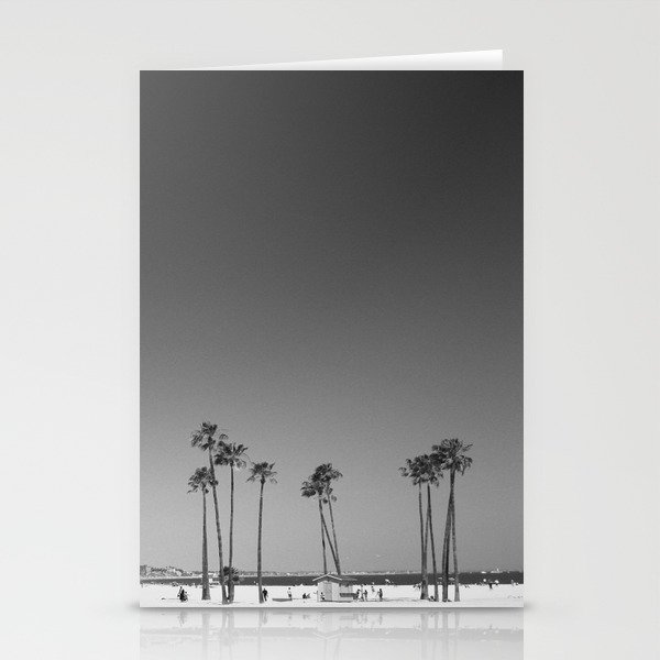 Palm Tree Beach Stationery Cards