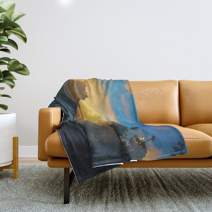Valley of the Sun Throw Blanket