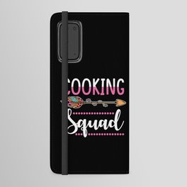 Cooking Squad Cooking Women Team Android Wallet Case