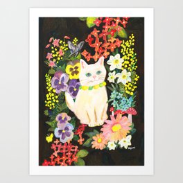 I Am a Cat Art Print
