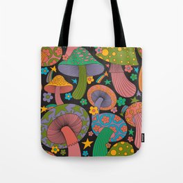 Magic Mushrooms Tote Bag
