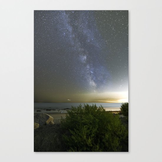 Milkyway at Pebble Beach Canvas Print