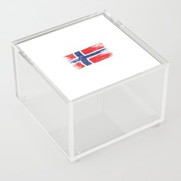 Saltstraumen 2022 - Angel Tour nach Norwegen mit Flagge Acrylic Box