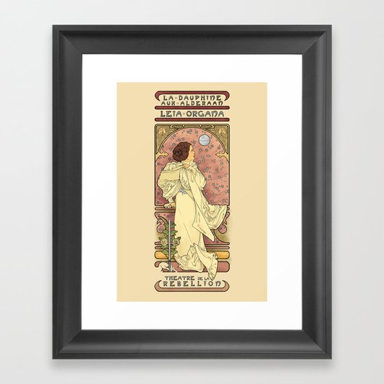 La Dauphine Aux Alderaan Framed Art Print