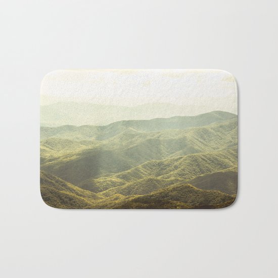 Smoky Mountain Sunshine Bath Mat