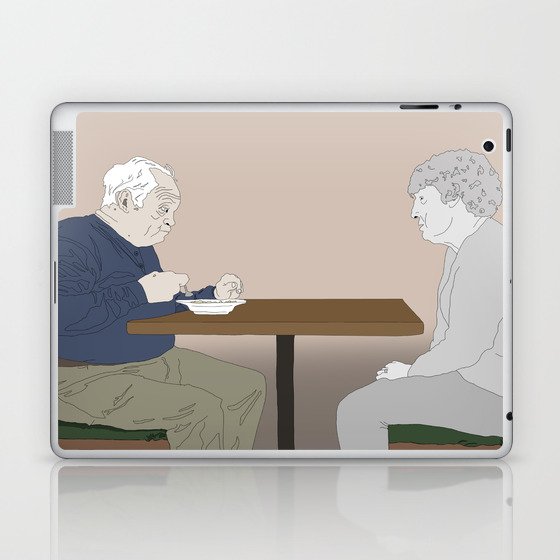 The loss of a soulmate Laptop & iPad Skin
