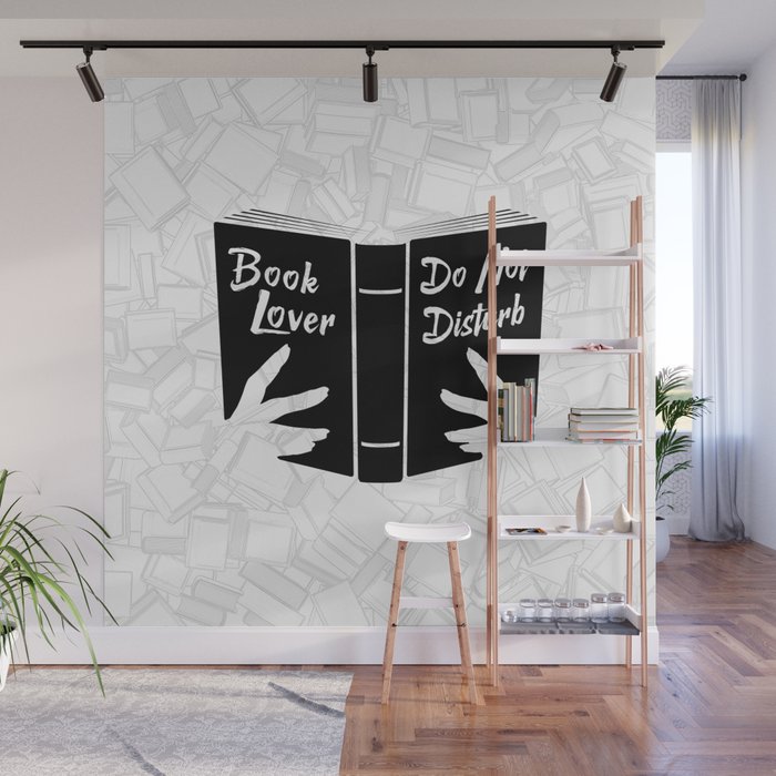 Book Lover, Do Not Disturb II Wall Mural