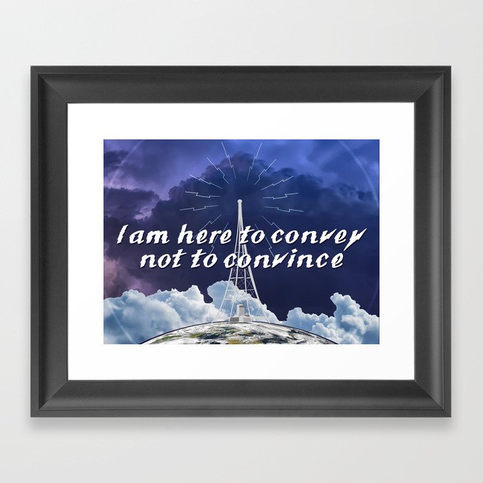 Convey in Color by WIPjenni Framed Art Print