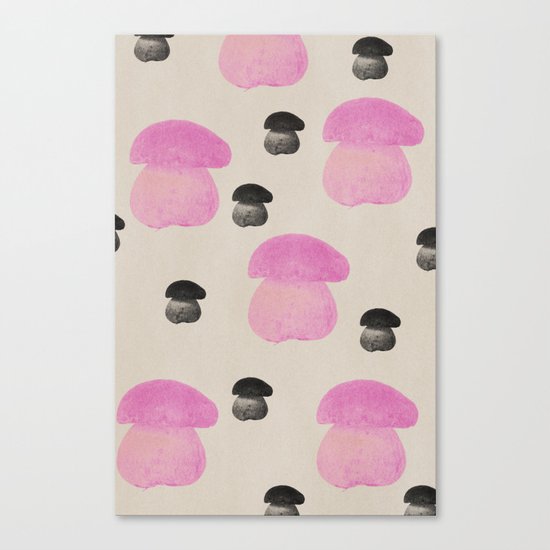 Mushroom pink Canvas Print