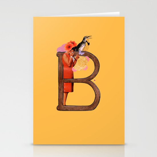 A TO Z - "B" Stationery Cards