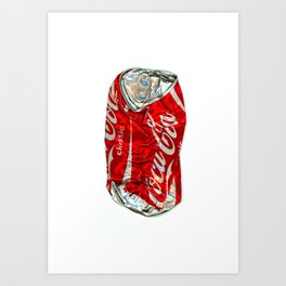 Pop Coke Art Print