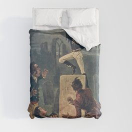 Spring-Heeled Jack Duvet Cover