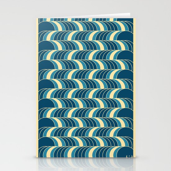 Barrels Pattern Stationery Cards