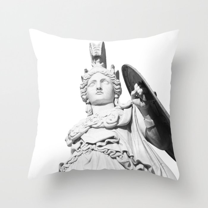 Athena Goddess of Wisdom #11 #wall #art #society6 Throw Pillow