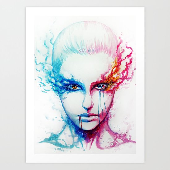 "Bipolarity" Art Print