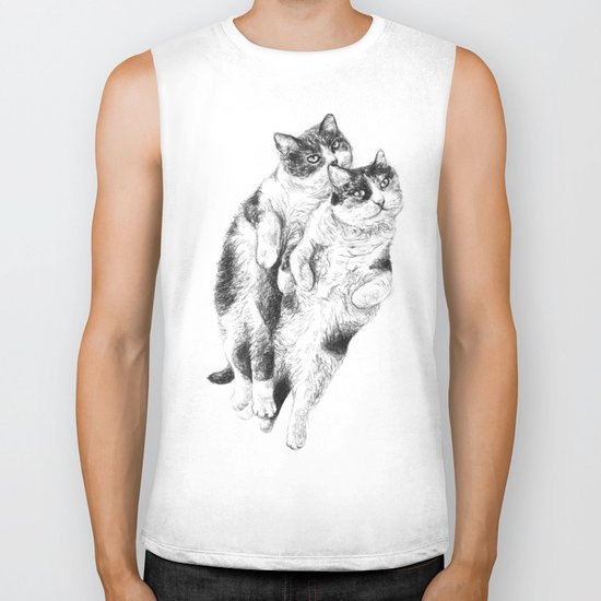 Cats Biker Tank