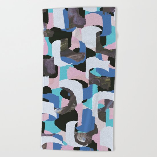 PatternM08 Beach Towel