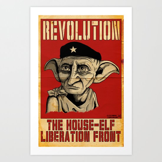 House Elf Liberation Front Art Print