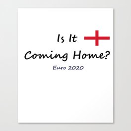 England Supporter 2020 Canvas Print