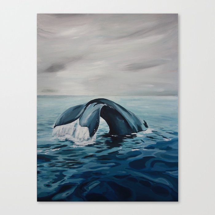 Whale Tale Canvas Print