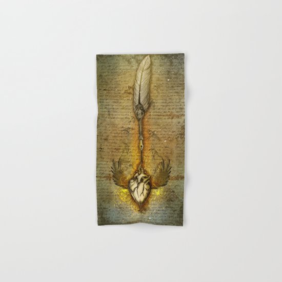 write your heart out Hand & Bath Towel