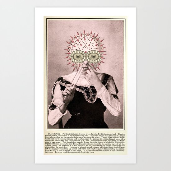 REPEAT AT SHORT INTERVALS Art Print