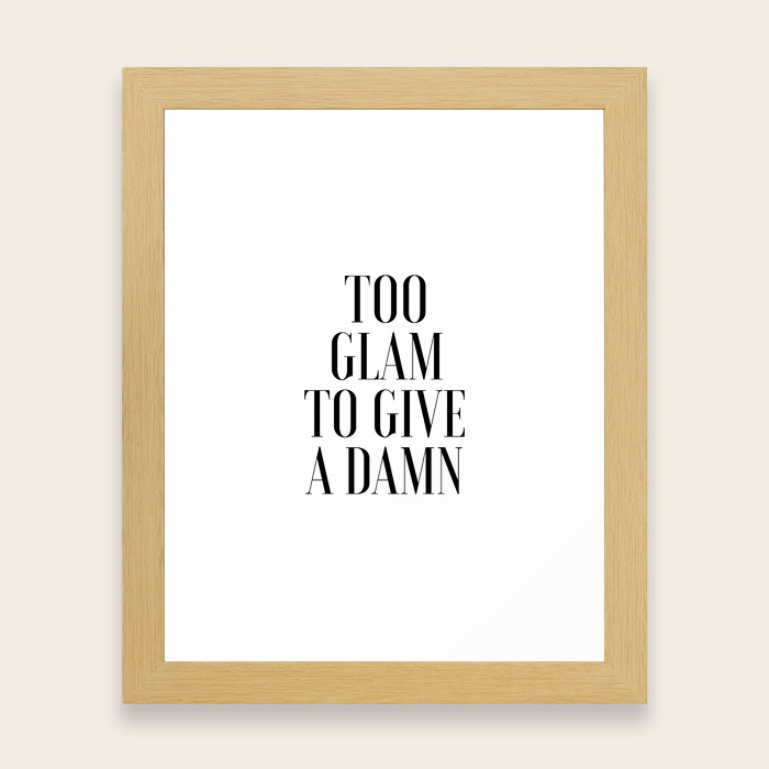 Inspirational Poster Fashion Quotes Makeup Print Makeup Art Print Fashion Wall Art Girls Room Art Framed Art Print By Milos955 Society6