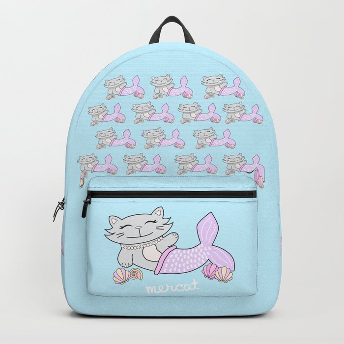 Cat 2025 mermaid backpack