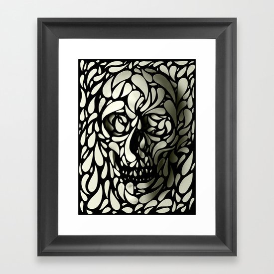 Skull Framed Art Print