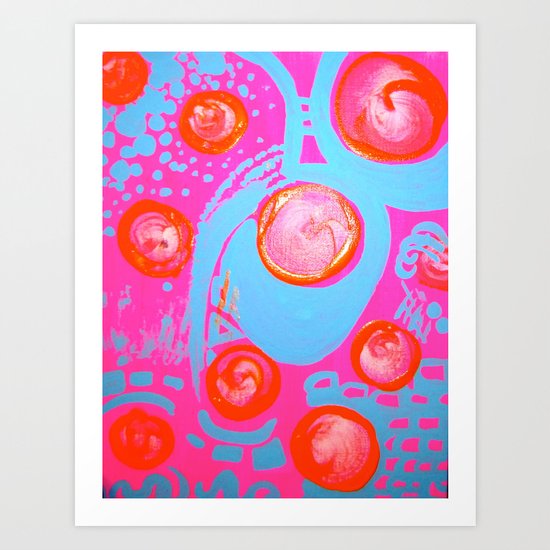 C@ndy Flip Art Print