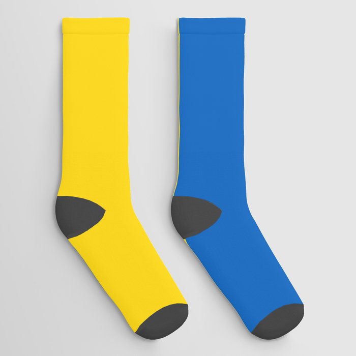Ukrainian flag of Ukraine Socks