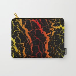 Cracked Space Lava - Yellow/Red Carry-All Pouch