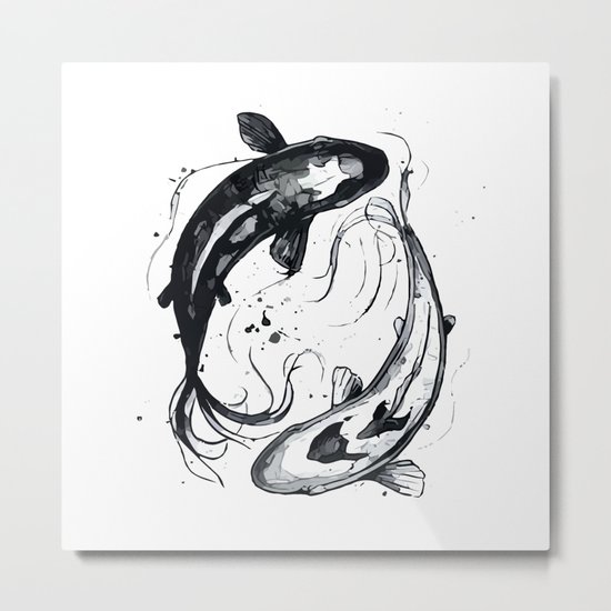 Cyprinus Metal Print