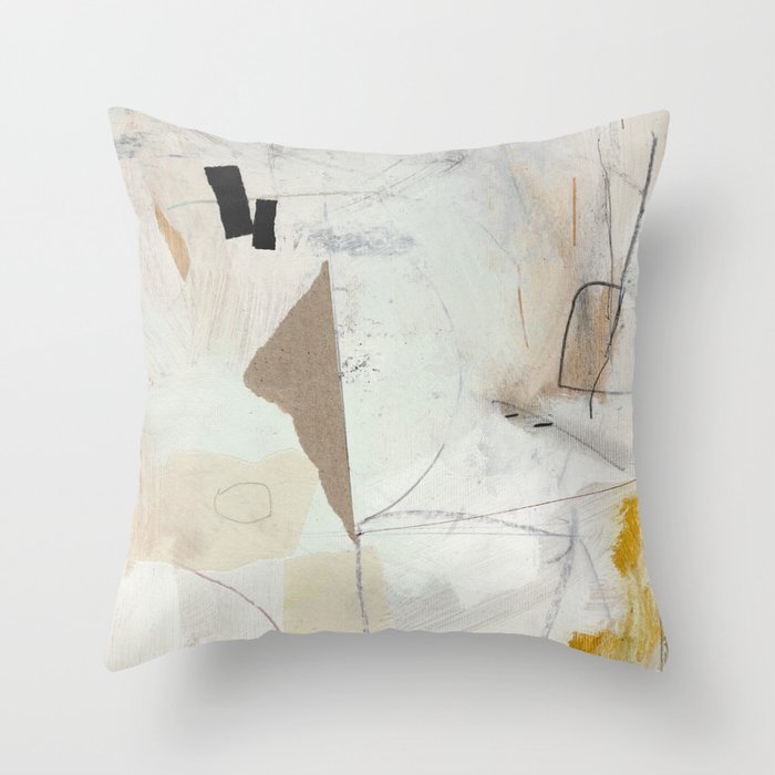 Abstract Layers Throw Pillow