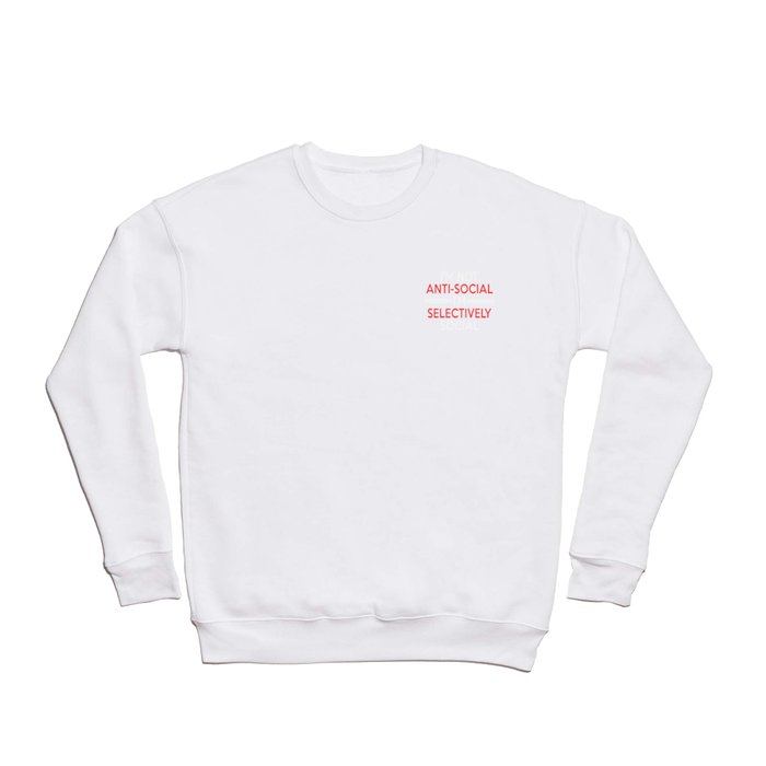 Selectively hot sale social sweatshirt