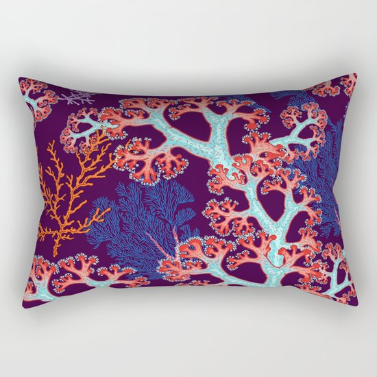 coral dream Rectangular Pillow