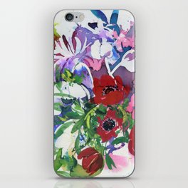 in shadow: anemone iPhone Skin
