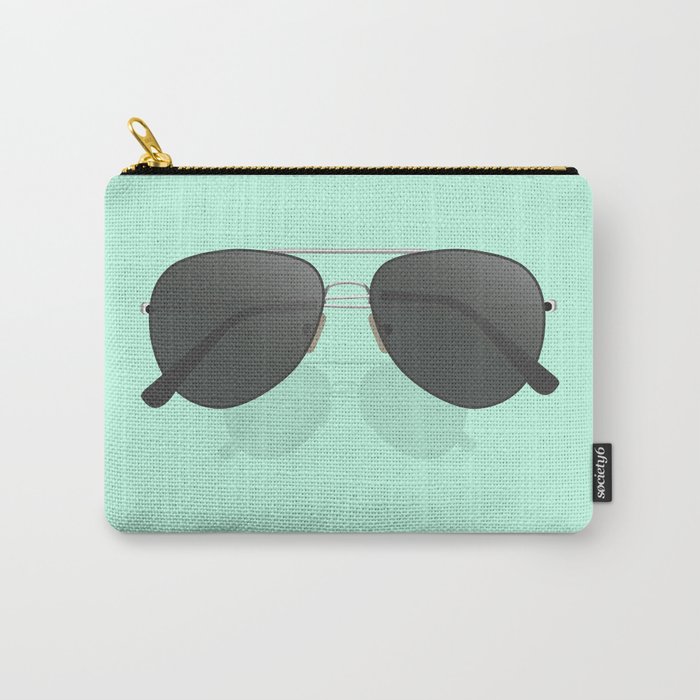 Aviator sunglasses Carry-All Pouch