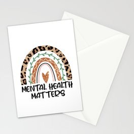 Mental health Teacher graphic design art Stationery Card