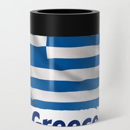 Greece Flag Can Cooler