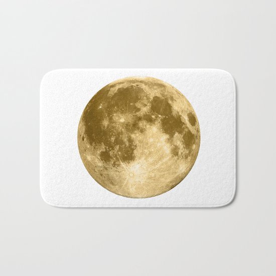 Golden Moonage Bath Mat