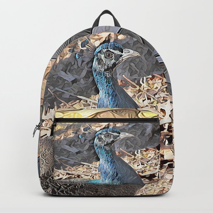 Proud Peacock Nature Photography Backpack