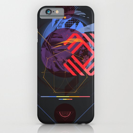 Chaotic Polygon Ensemble iPhone & iPod Case