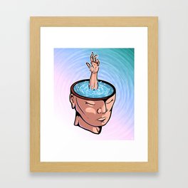 last breathe Framed Art Print