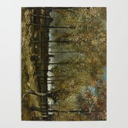 Van Gogh -Lane with Poplars near Nuenen Poster